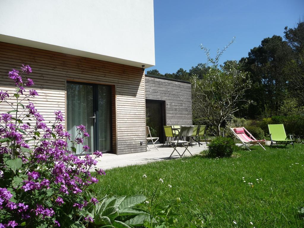 Bed and Breakfast Le Jardin Aux Oiseaux Férel Exterior foto